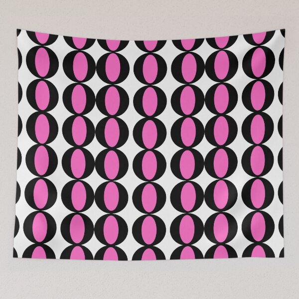 Item preview,  Abstract graphic art Pink circle Print Pattern Comforter designed and sold by LLdreams.