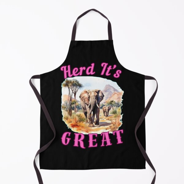 Item preview, Herd It’s Great. elephant head designed and sold by ElephantVibes.