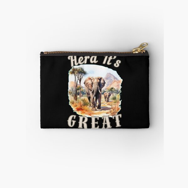 Item preview, Herd It’s Great. elephant face designed and sold by ElephantVibes.