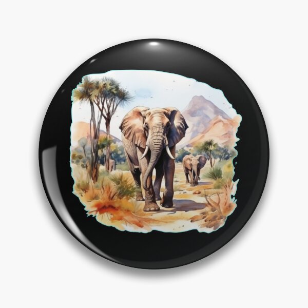 Item preview, Watercolor Elephant designed and sold by ElephantVibes.
