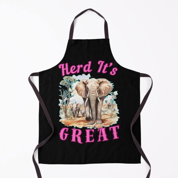 Item preview, Herd It’s Great. elephant saying designed and sold by ElephantVibes.