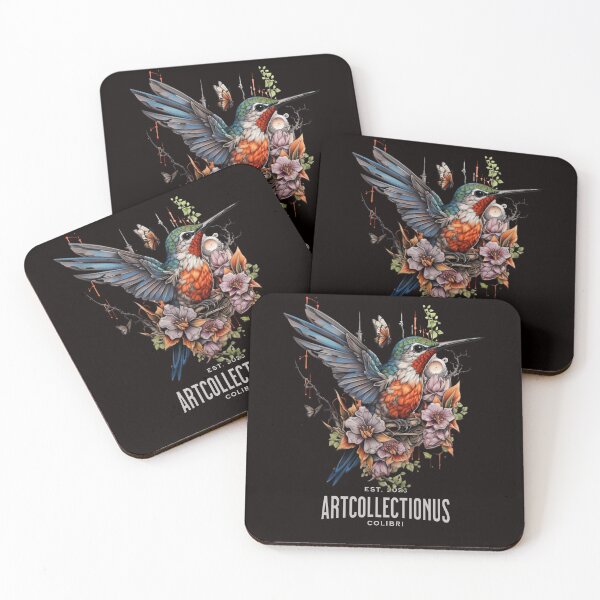 Item preview, Beautiful Colored Bird HUMMING designed and sold by Artcollectionus.