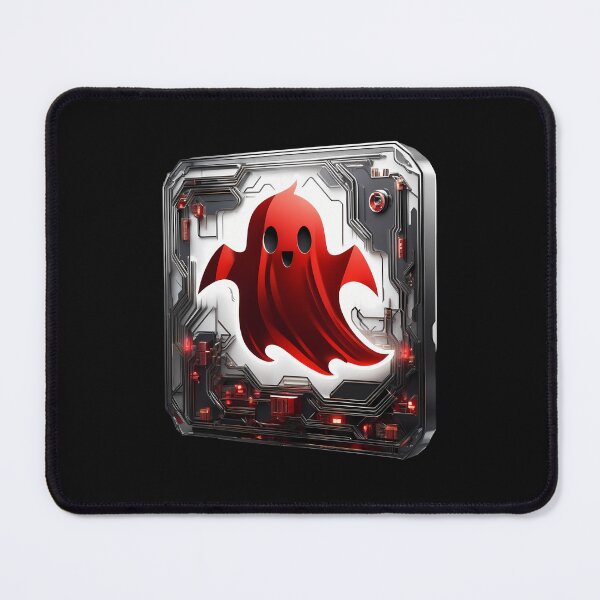 Item preview, Contagious Laughter: Funny Mechanical Red Ghost designed and sold by Artedig.