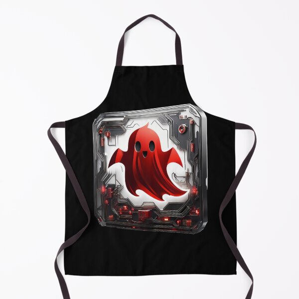 Item preview, Contagious Laughter: Funny Mechanical Red Ghost designed and sold by Artedig.