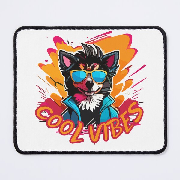 Item preview, Cool Vibes Design - Doggo with Sunglasses designed and sold by GeoArtAdventure.