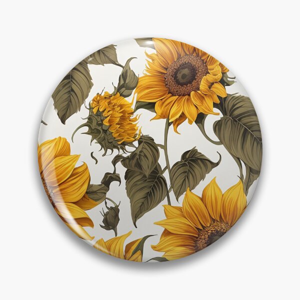 Item preview, 3d sunflowers and beautiful green leaves summer and spring style designed and sold by Carlos Gudino.