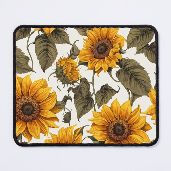 Item preview, 3d sunflowers and beautiful green leaves summer and spring style designed and sold by Carlos Gudino.