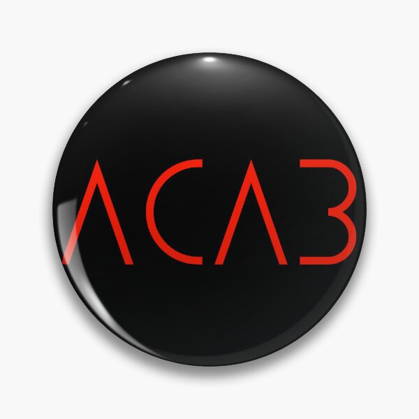 Item preview, ACAB - Red designed and sold by cursedbutcute.