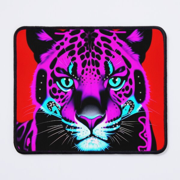 Item preview, Neon Jungle cat designed and sold by Kosm1kuniverse.