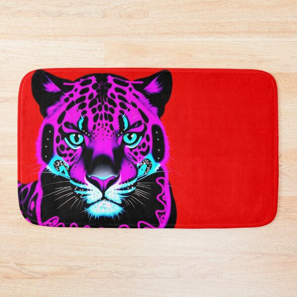 Item preview, Neon Jungle cat designed and sold by Kosm1kuniverse.