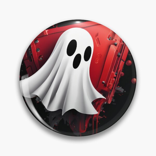 Item preview, Laughing Adventure: Friendly Mechanical Red Ghost designed and sold by Artedig.