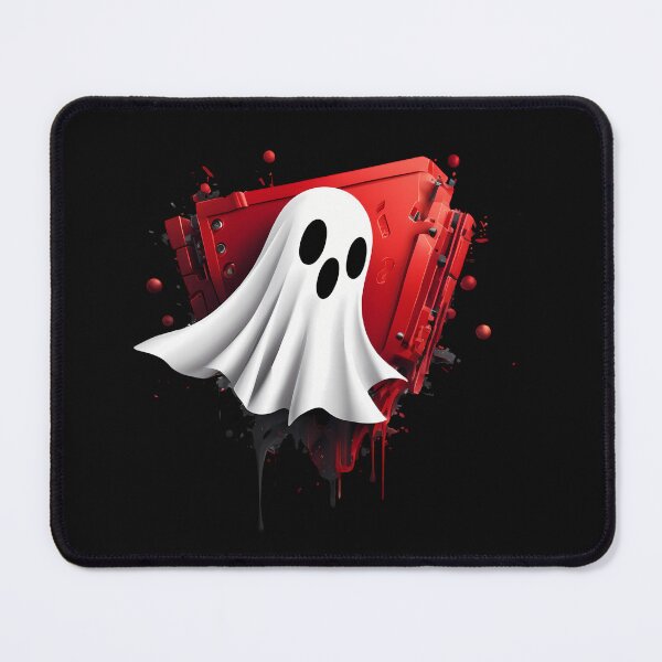 Item preview, Laughing Adventure: Friendly Mechanical Red Ghost designed and sold by Artedig.