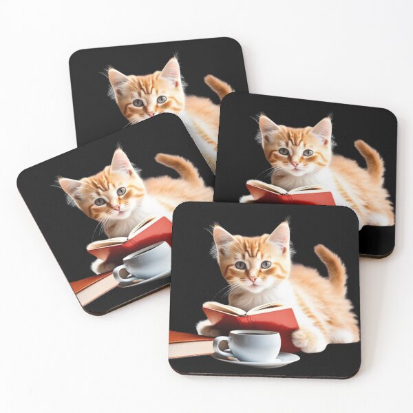 Item preview, Cat Drink Coffee Funny designed and sold by MatthewViews.