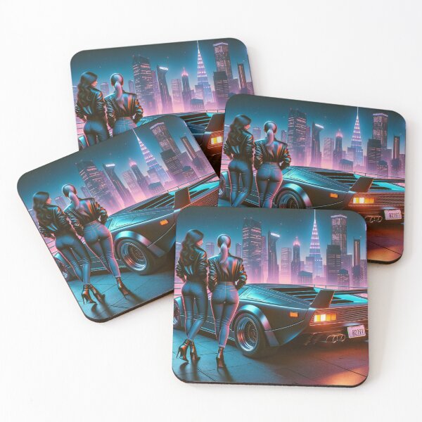 Item preview, Retrowave Dreamgirls series (Christa and Lori) designed and sold by Wolfey133.