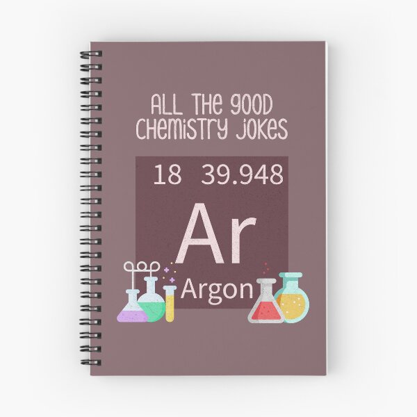 Item preview, Element of Surprise - Argon Chemistry Joke designed and sold by Sir Meow Meow.