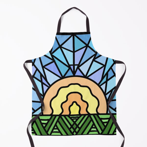 Item preview, Stained Glass Sunrise designed and sold by Noobles-Sh0p.