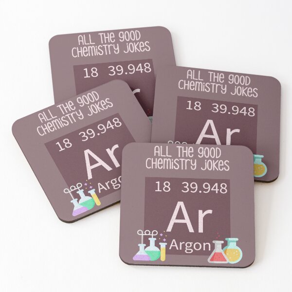 Item preview, Element of Surprise - Argon Chemistry Joke designed and sold by Sir Meow Meow.