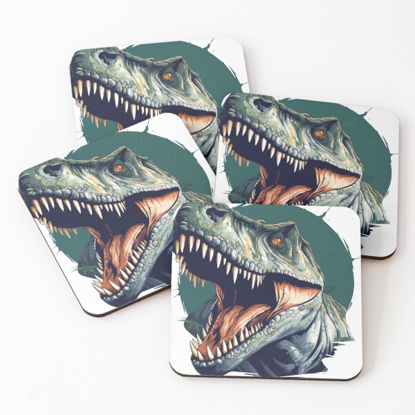 Item preview, T-Rex Dinosaur Illustration, Profile Tyrannosaurus Rex designed and sold by TyGuySupply.