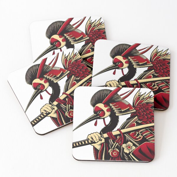 Item preview, Kurenai Ronin: The Scarlet Crowned Crane designed and sold by Ainfinity  Art.