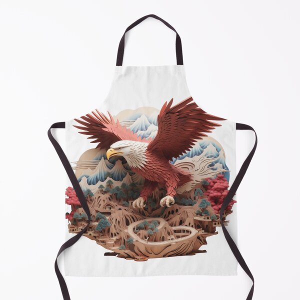 Item preview, Majestic Eagle In Landscape Art designed and sold by NDMDesignStudio.