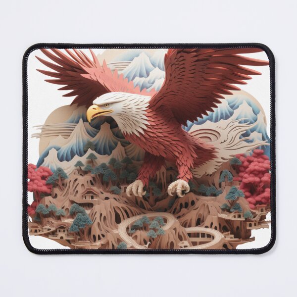 Item preview, Majestic Eagle In Landscape Art designed and sold by NDMDesignStudio.