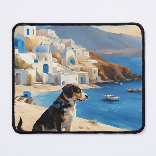 Item preview, Santorini designed and sold by PawPrintTees.