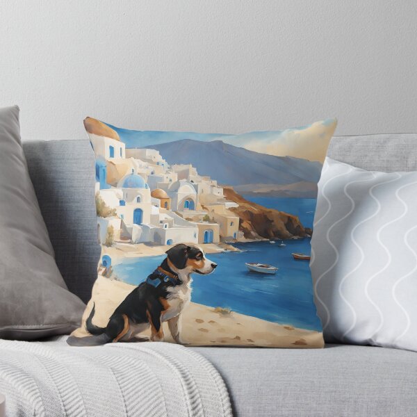 Item preview, Santorini designed and sold by PawPrintTees.