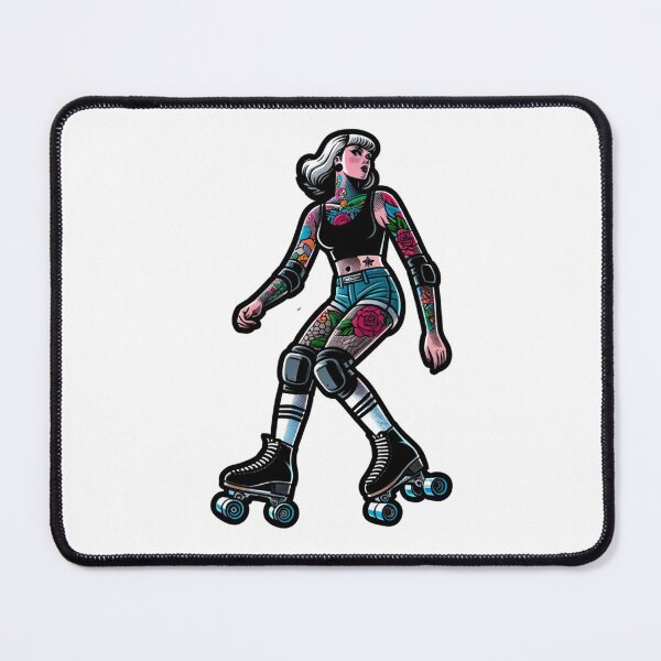 Item preview, Roller-Skater Pinup designed and sold by PinUpPizzazz.