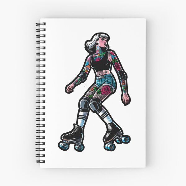 Item preview, Roller-Skater Pinup designed and sold by PinUpPizzazz.