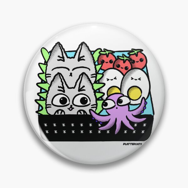 Item preview, Kawaii Bento Box Cats designed and sold by plattercat.
