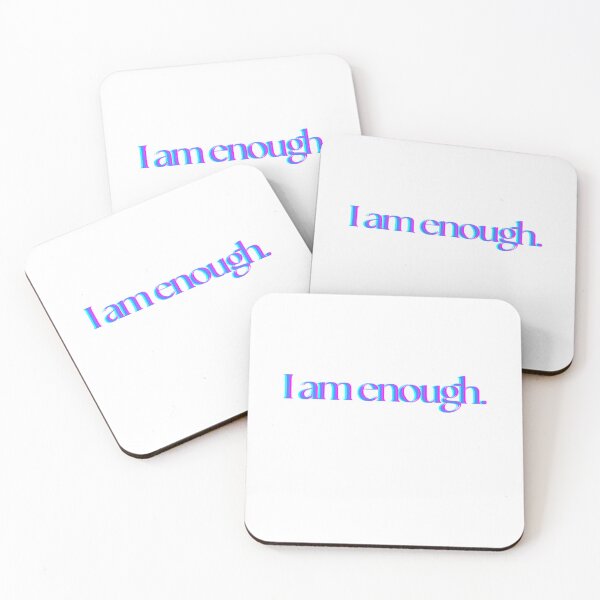 Item preview, I am enough. 3D Blur designed and sold by bcnsauwin.
