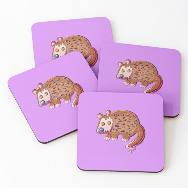 Item preview, Gingerbread Opossum Cookie designed and sold by skybluekitty.