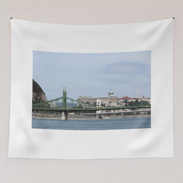 Item preview, Liberty bridge over Danube river Budapest designed and sold by goceris.