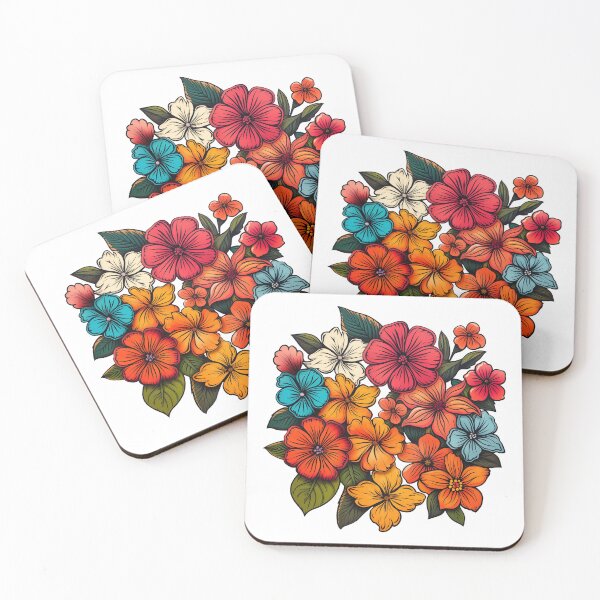 Item preview, Retro 60's 70's Flowers, Vintage Flowers designed and sold by TyGuySupply.