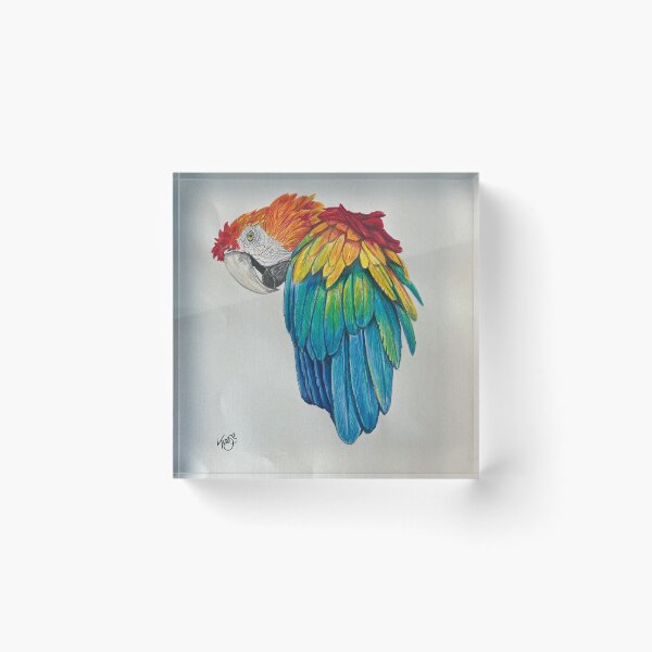 Item preview, Scarlet macaw  designed and sold by TeReSe-.