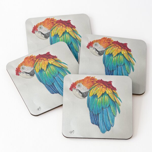 Item preview, Scarlet macaw  designed and sold by TeReSe-.