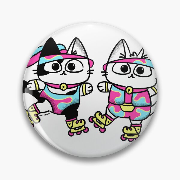 Item preview, Rollerblading Cats designed and sold by plattercat.