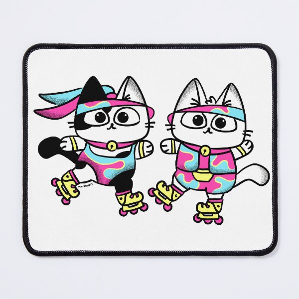 Item preview, Rollerblading Cats designed and sold by plattercat.