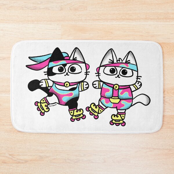 Item preview, Rollerblading Cats designed and sold by plattercat.