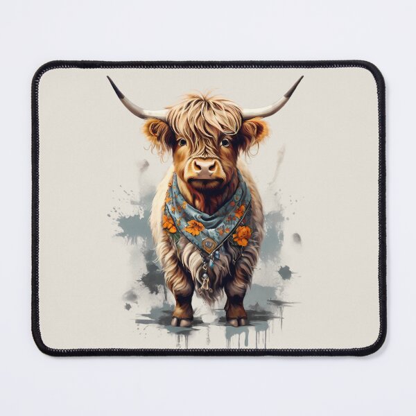 Item preview, Cute Highland Cow, Full Body designed and sold by BajanTees.