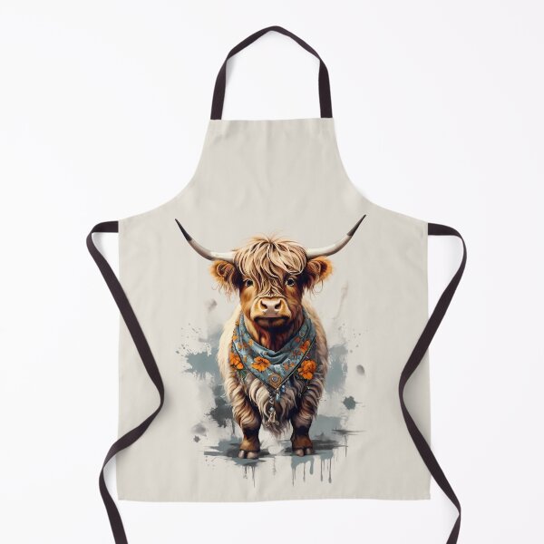 Item preview, Cute Highland Cow, Full Body designed and sold by BajanTees.