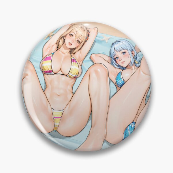Item preview, Kamisato Ayaka X Yoimiya designed and sold by HazeAnime.