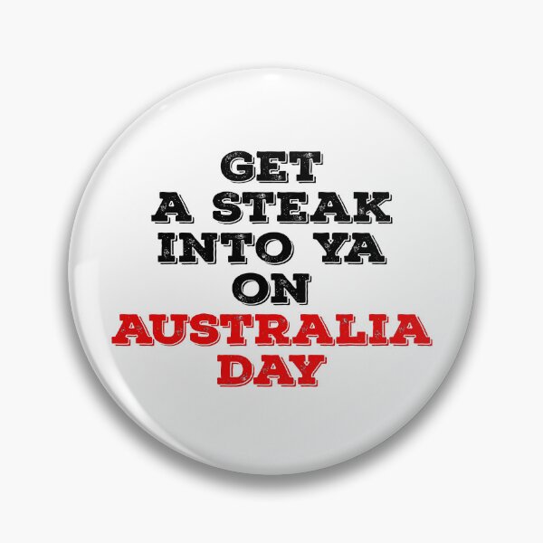 Item preview, Steak Australia Day designed and sold by TeAnne.