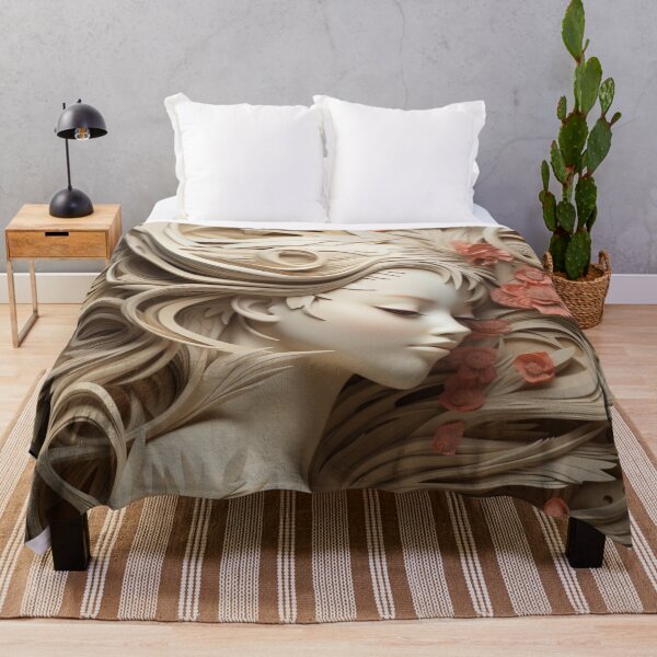 Item preview, Beautiful Asian Siren Art designed and sold by NDMDesignStudio.