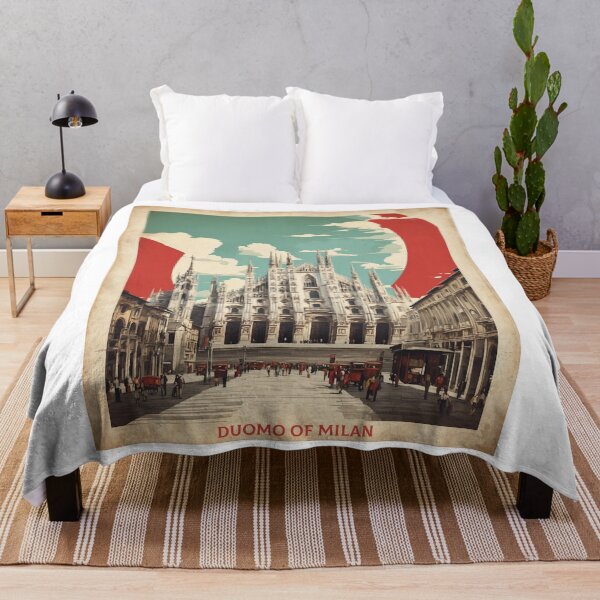 Item preview, Duomo of Milan Cathedral Italy Vintage Poster Tourism designed and sold by TravelersGems.