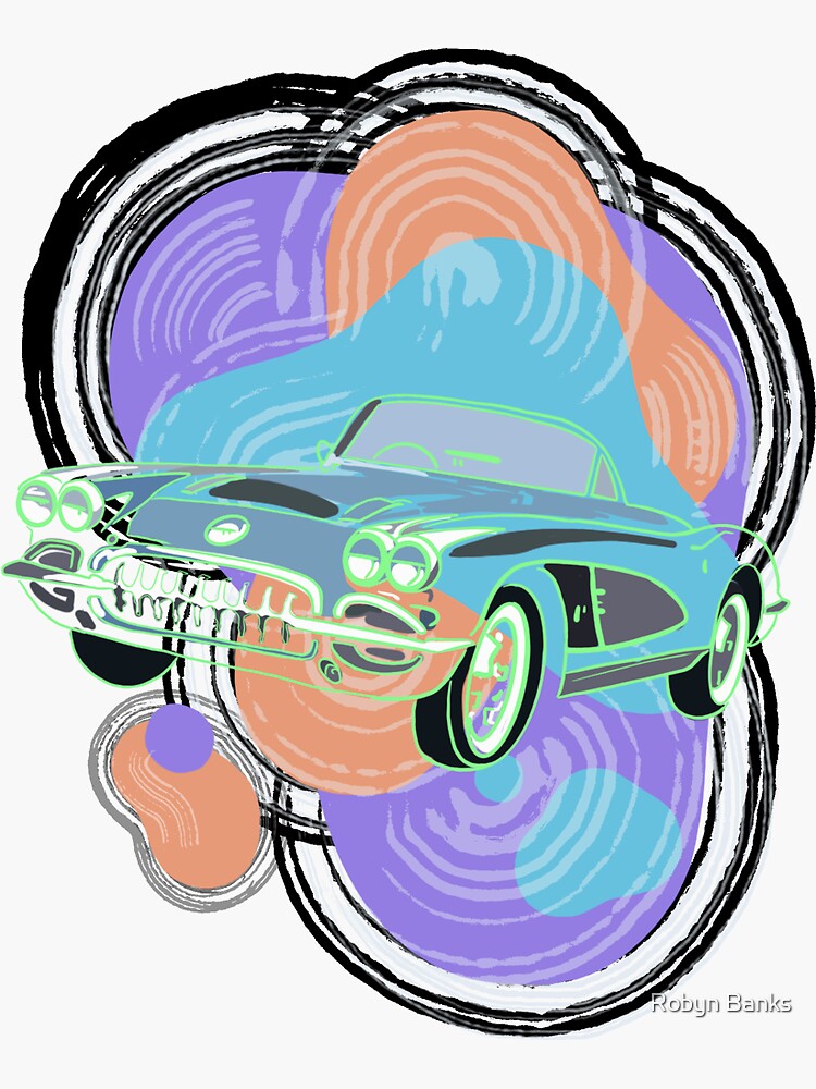 Thumbnail 3 of 3, Sticker, Car designed and sold by Rybanks2000.