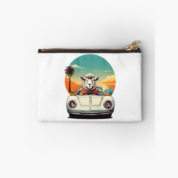 Item preview, Sheep Riding a Super Car designed and sold by WIKWOK.