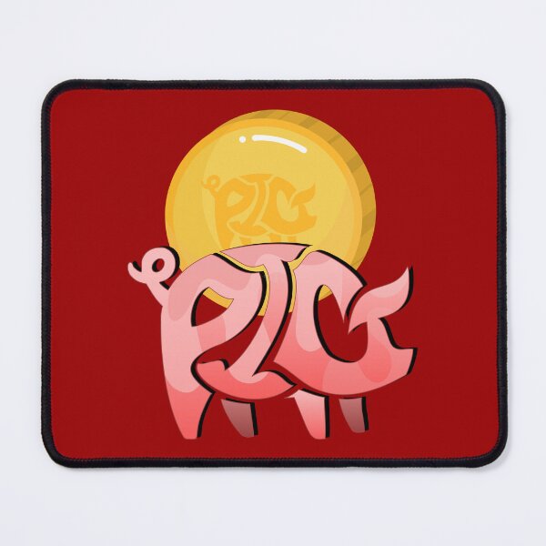 Item preview, Pig Lovers Piggy Coin Chinese New Year designed and sold by ACho UnderPeak.