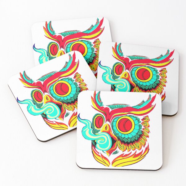 Item preview, Stylish owl-Edited AI generated art designed and sold by Frostp.
