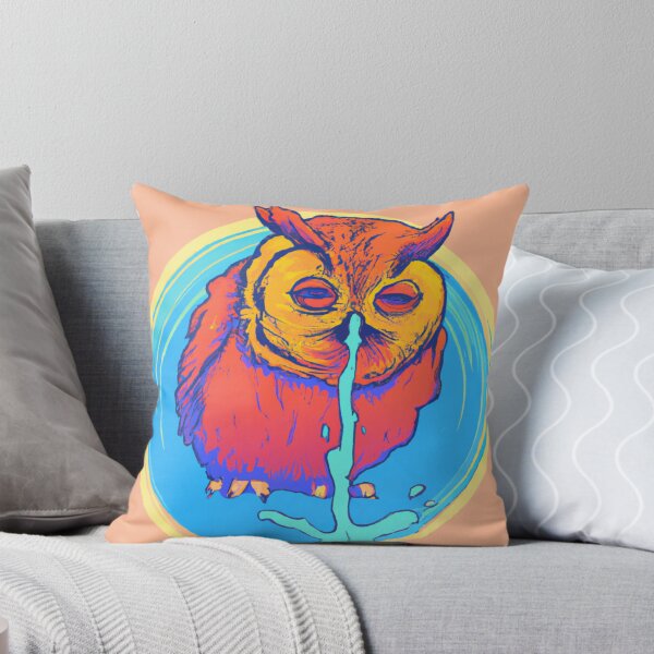 Item preview, Water fountain owl-Edited AI generated art designed and sold by Frostp.